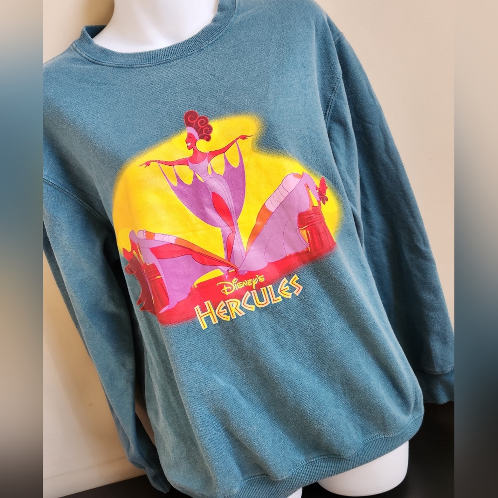 Disney oversized Hercules Sweatshirt nwt - Picture 3 of 6